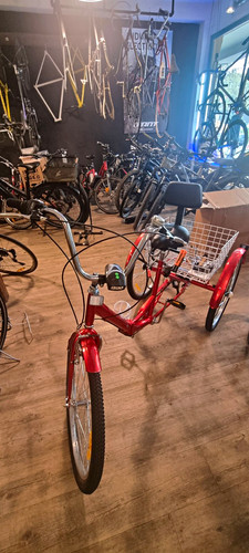 Dreirad für erwachsene rot - erwachsene,