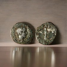 Römische Silbermünze Gordian