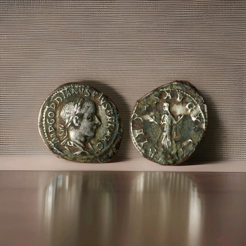 Römische silbermünze gordian - römische,