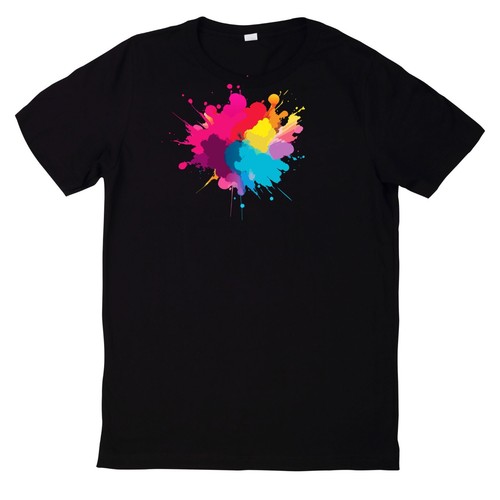 Painting splashes paint t - painting,
