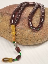 Tesbih Gebätskette Dabbas Sikma Kehribar Cubuk Malzeme Systemli günllük cekimlik