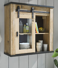 Hängeschrank Küchenschrank Schiebetür Used Wood Vintage Breite 93 cm Küche Stove