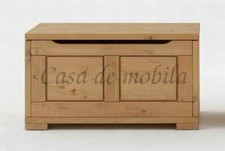 Massivholz Truhe 84x45x43cm