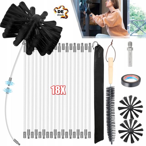 24x kaminbürste stange - 24x,