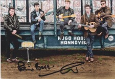 Pete BEST (1941)  BEATLES 1960s orig sign photo card HAMBURG / AUTOGRAPH