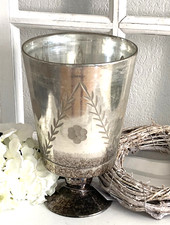 Großes Windlicht Pokal