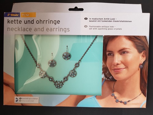 Modeschmuck kette und ohrringe - und,