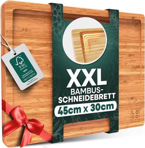 Schneidebrett holz 45x30cm - 45x30cm, –