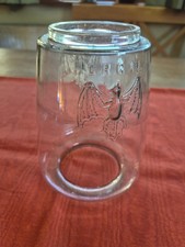 Lampen Leuchten Öllaterne B.A.T. Lampenglas mit BAT -Logo um 1890