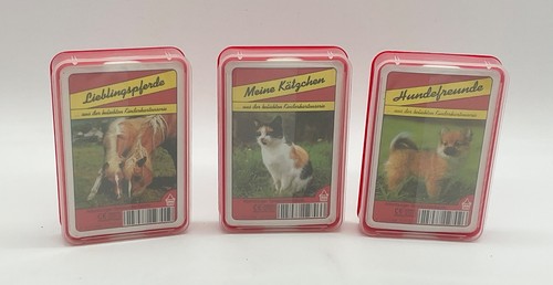 Quartett spiel altenburger - 3x, quartett-spiel