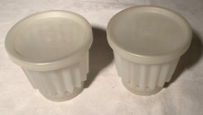 Tupperware Pudding-Förmchen, transparent, 2 Stück (304)