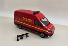 Herpa 093477 VW Crafter Hochdach Feuerwehr Gerätewagen Logistik 1:87