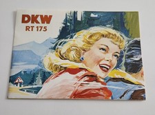 DKW RT 175 1954 Broschüre Prospekte