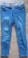 Schöne Blaue Umstandsjeans