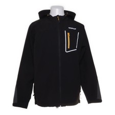 Caterpillar, Allwetterjacke, Herren, Größe: L, Schwarz, Elasthan/Polyester #0Bc