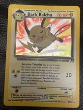 41 Dark Raichu Holo Secret