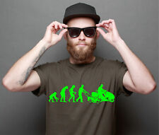 T-Shirt EVOLUTION RASENTRAKTOR 2 Rasenmäher Gärtner Rasen Traktor Siviwonder 