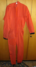 REGENOVERALL  orange  SEGELOVERALL  Grösse 46  SEGELANZUG  REGENKOMBI