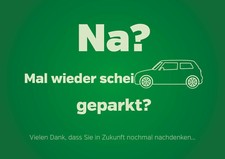 Scheiße Geparkt Karten A6 -
