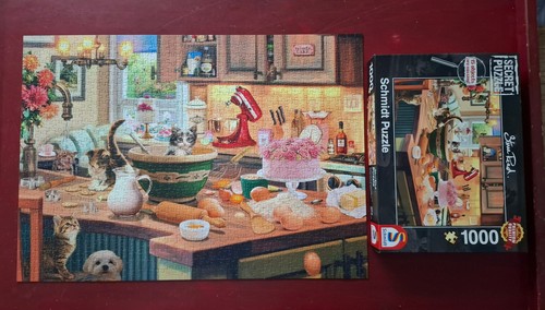 Puzzle secret küchentisch - secret, am