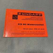 Zündapp Ersatzteil-Katalog KS 50 Watercooled Typ 517-50 LO 