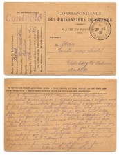 132794 - Kriegsgefangenenpost