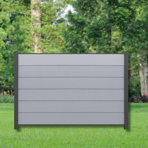 Wpc sichtschutz zaun - wpc,
