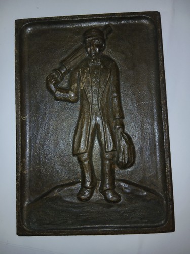 Gusseisen wandbild relief - gusseisen,