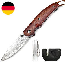 YANC Klappmesser Damastmesser