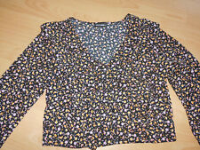 Tally Weijl Bluse Langarm mille fleur Rüschen Gr.36 - Gr.38