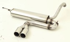 FMS Edelstahl Sportauspuff mittig Citroen C1 ab Bj 2005 1.0l 50kW 1.4l HDI 40kW