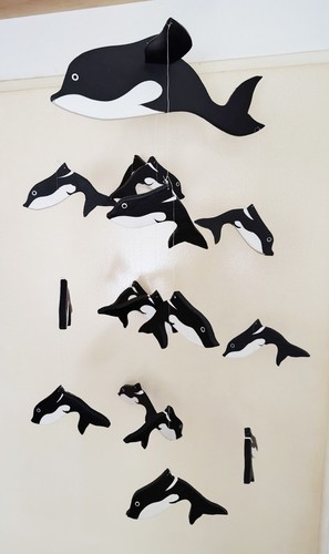 Mobile orca wahl windspiel - -orca-,