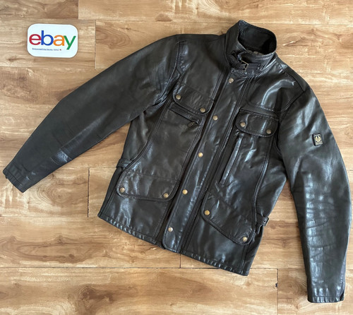 Belstaff maple leather jacket - maple,