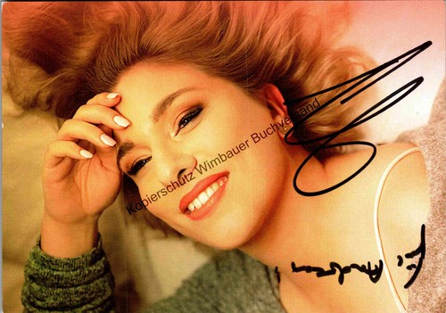 Original autogramm laura wilde - autogramm,