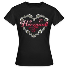 Herzmadl Dirndl Bayrische Tracht Ersatz Frauen T-Shirt
