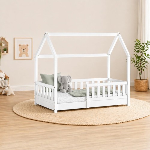 Kinderbett haus 70x140 - kinderbett,
