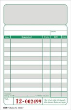 Kassenblock 15x10cm 2x50BL