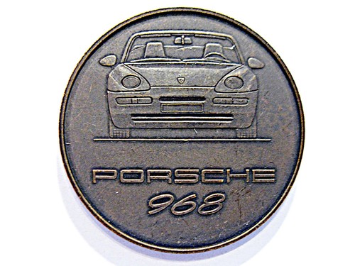 Medaille porsche 968 - medaille,
