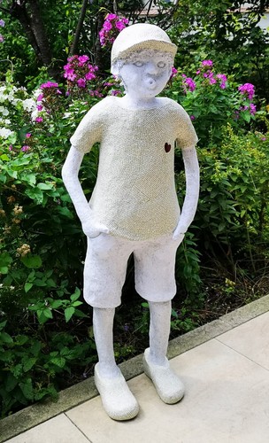 Recycling kunst skulptur - ,