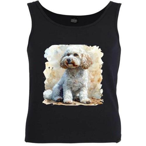 Tank top pudel hunderasse - top,