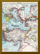 Kleinasien +Historische Karte+