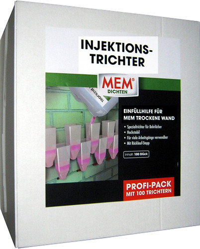 Injektionstrichter 100 stück - injektionstrichter,