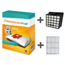 10 Staubbeutel  HEPA004 Motofi. VS08 geeignet für Siemens VS06G VSZ3 Z3.0 Typ G