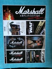 Ein großen Bogen  Marshall  Aufkleber gitarren bass verstärker
