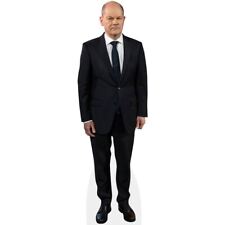 Olaf Scholz (Suit) Pappaufsteller lebensgross