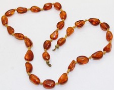 Natur Bernstein Kette Strang