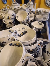 Porzellan Spode England Blue