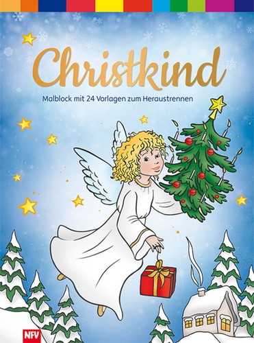 Christkind malblock mit - christkind,