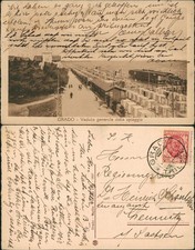 Cartolina Grado Grau Veduta