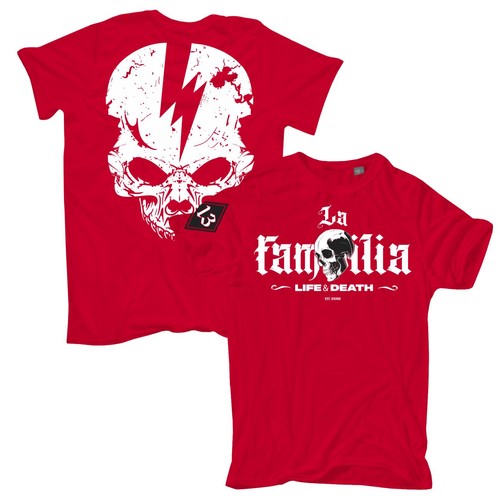 Männer tshirt familia life - la,